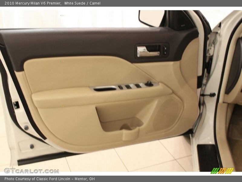 White Suede / Camel 2010 Mercury Milan V6 Premier