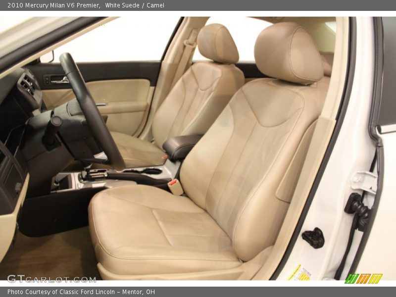 White Suede / Camel 2010 Mercury Milan V6 Premier