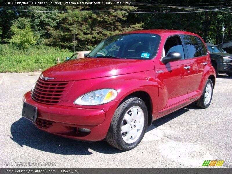 Inferno Red Pearlcoat / Dark Slate Gray 2004 Chrysler PT Cruiser Touring