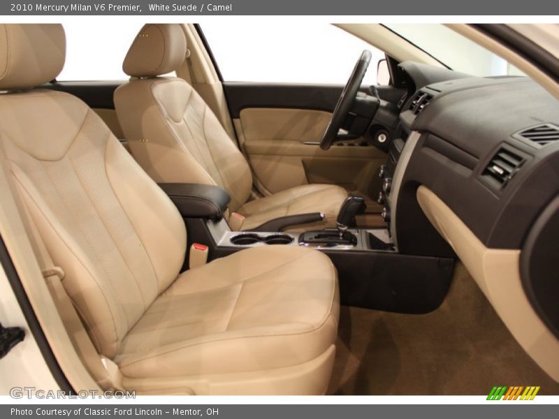 White Suede / Camel 2010 Mercury Milan V6 Premier