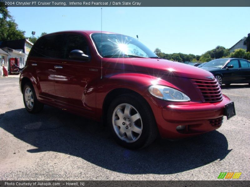 Inferno Red Pearlcoat / Dark Slate Gray 2004 Chrysler PT Cruiser Touring