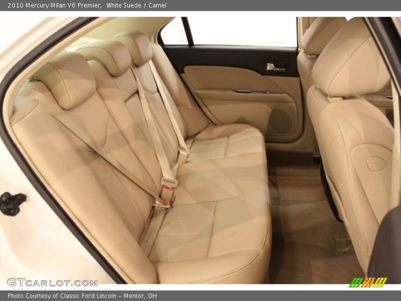 White Suede / Camel 2010 Mercury Milan V6 Premier
