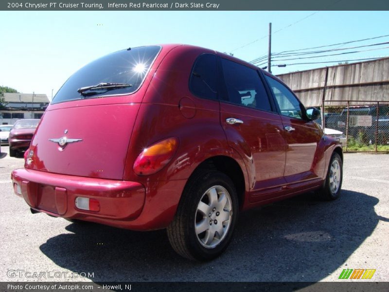 Inferno Red Pearlcoat / Dark Slate Gray 2004 Chrysler PT Cruiser Touring