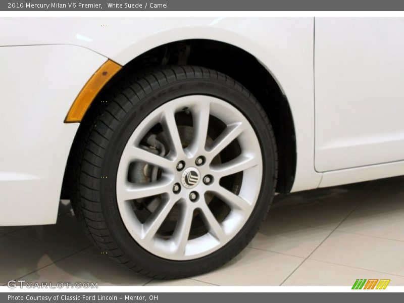 White Suede / Camel 2010 Mercury Milan V6 Premier