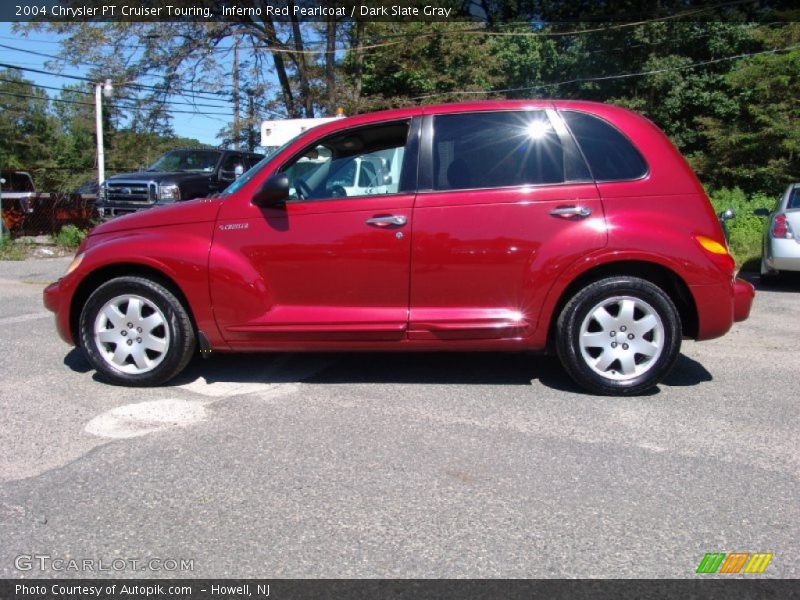 Inferno Red Pearlcoat / Dark Slate Gray 2004 Chrysler PT Cruiser Touring