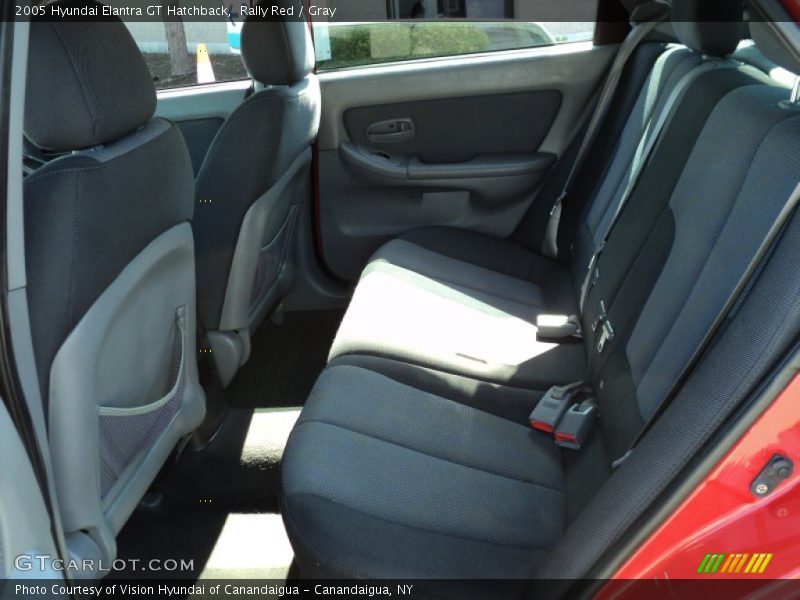  2005 Elantra GT Hatchback Gray Interior
