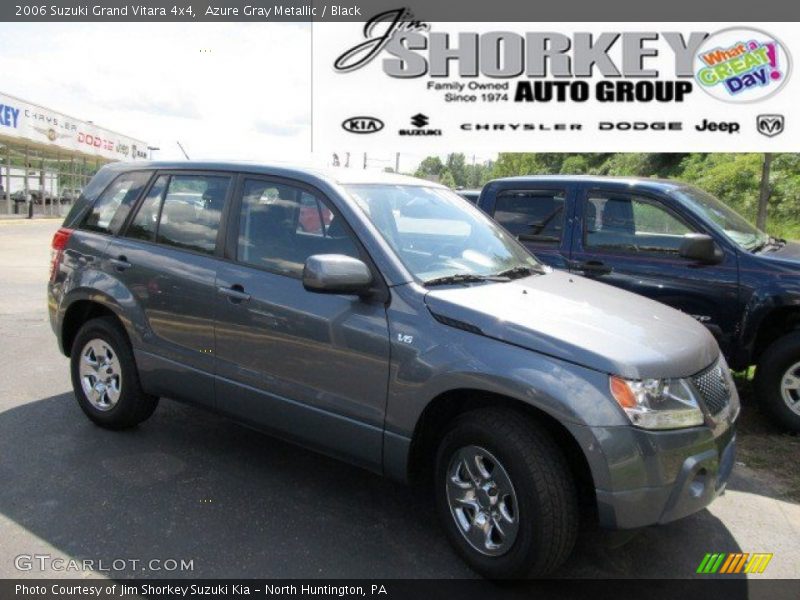 Azure Gray Metallic / Black 2006 Suzuki Grand Vitara 4x4