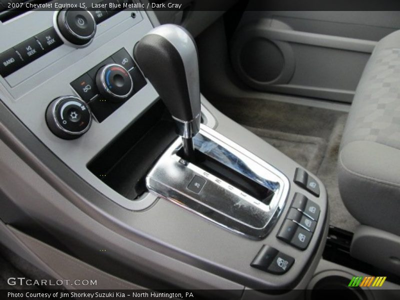 Laser Blue Metallic / Dark Gray 2007 Chevrolet Equinox LS