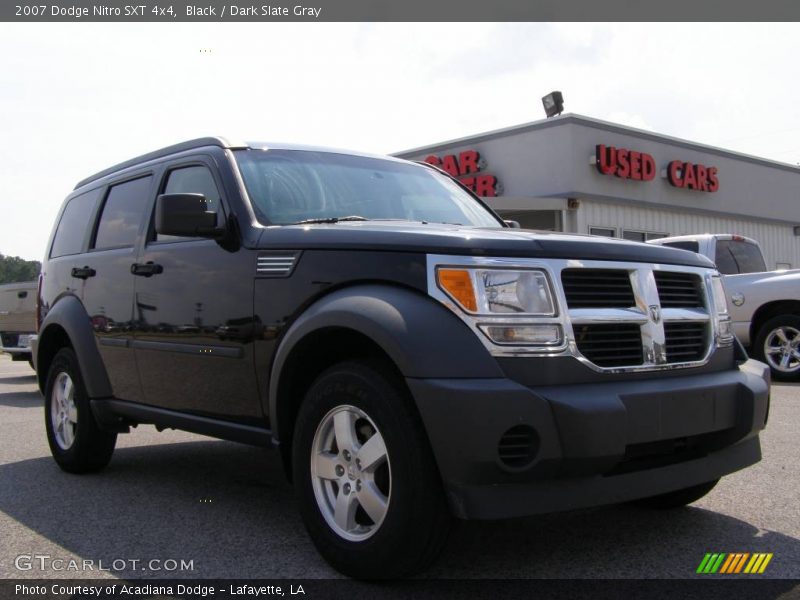 Black / Dark Slate Gray 2007 Dodge Nitro SXT 4x4