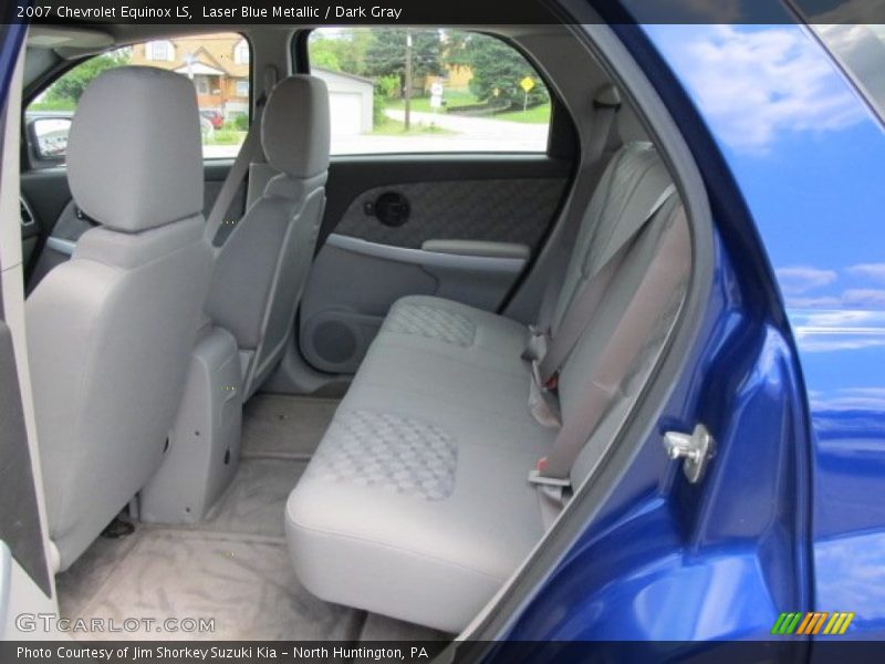 Laser Blue Metallic / Dark Gray 2007 Chevrolet Equinox LS