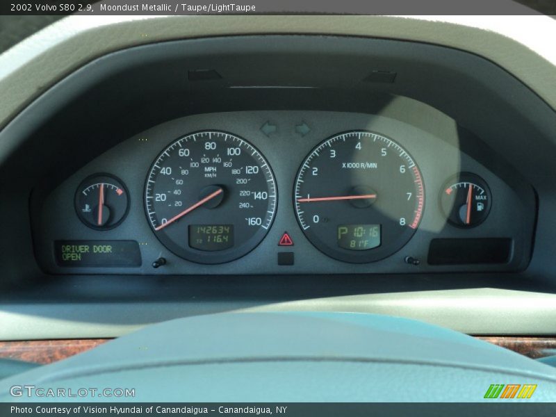  2002 S80 2.9 2.9 Gauges