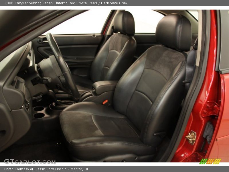 Inferno Red Crystal Pearl / Dark Slate Gray 2006 Chrysler Sebring Sedan