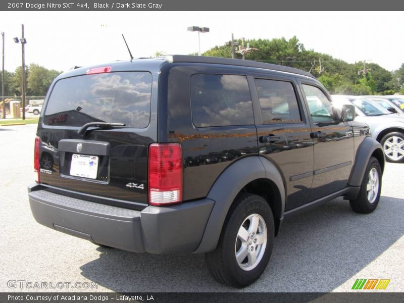 Black / Dark Slate Gray 2007 Dodge Nitro SXT 4x4