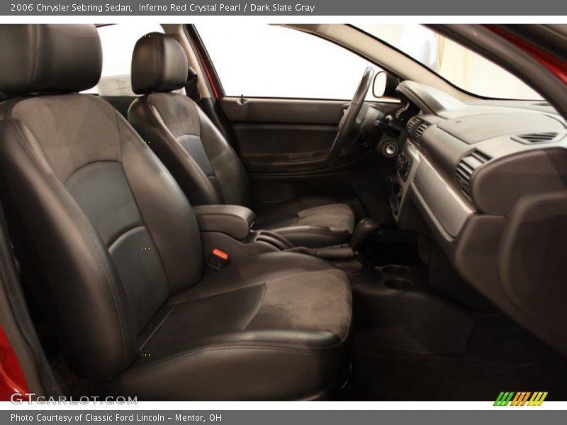 Inferno Red Crystal Pearl / Dark Slate Gray 2006 Chrysler Sebring Sedan