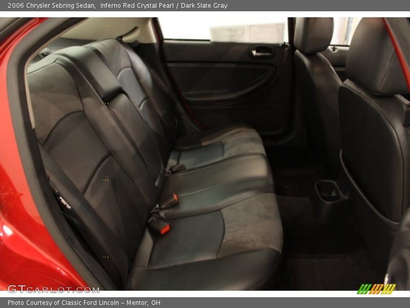 Inferno Red Crystal Pearl / Dark Slate Gray 2006 Chrysler Sebring Sedan