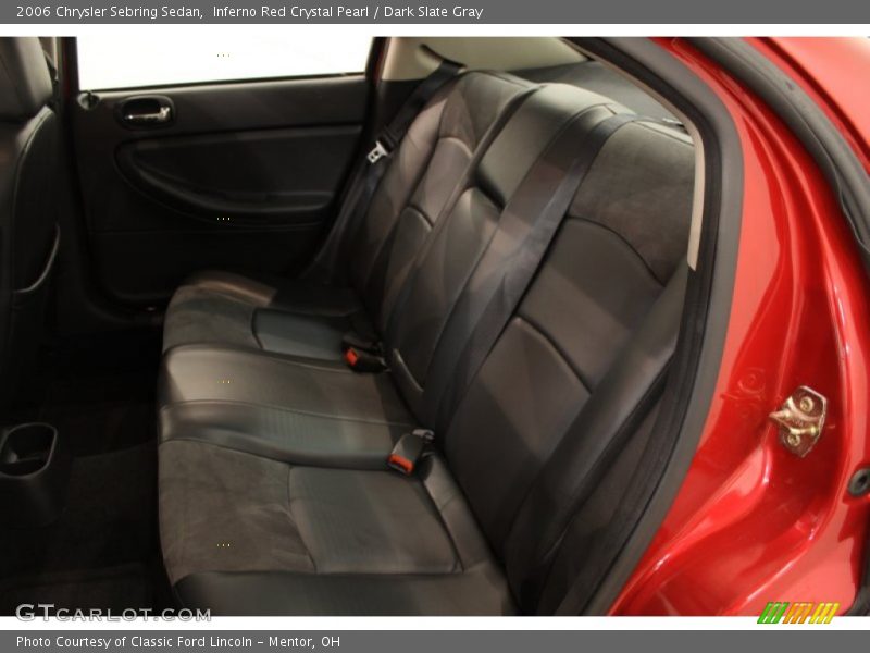 Inferno Red Crystal Pearl / Dark Slate Gray 2006 Chrysler Sebring Sedan