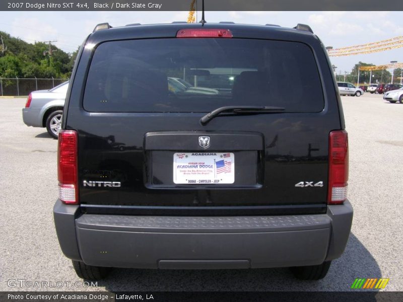 Black / Dark Slate Gray 2007 Dodge Nitro SXT 4x4