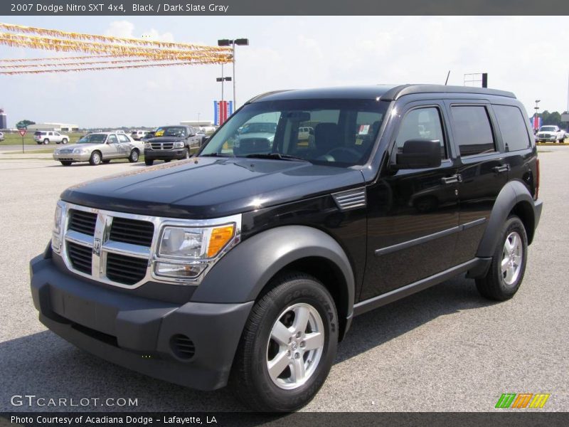 Black / Dark Slate Gray 2007 Dodge Nitro SXT 4x4