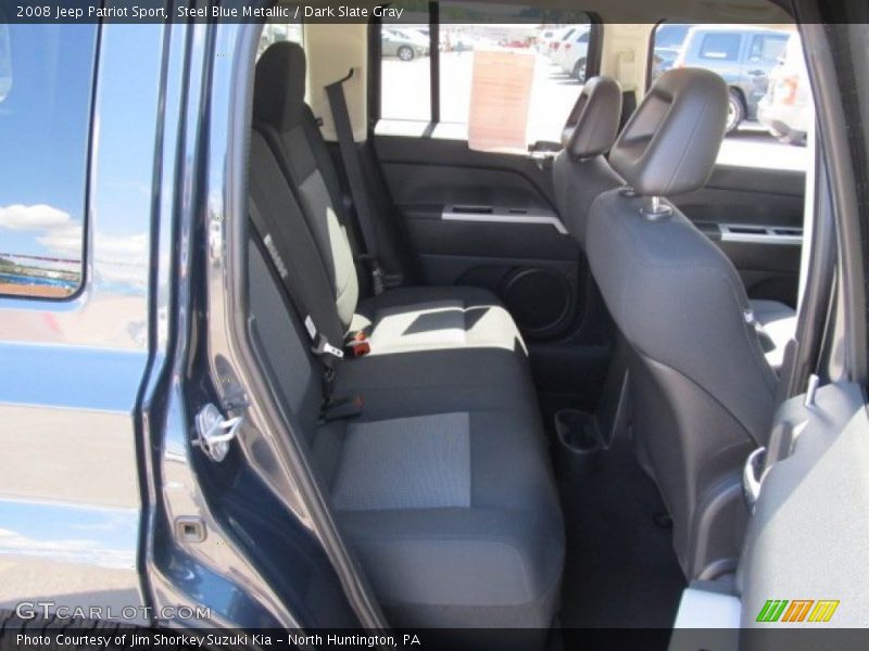 Steel Blue Metallic / Dark Slate Gray 2008 Jeep Patriot Sport