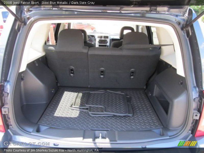 Steel Blue Metallic / Dark Slate Gray 2008 Jeep Patriot Sport