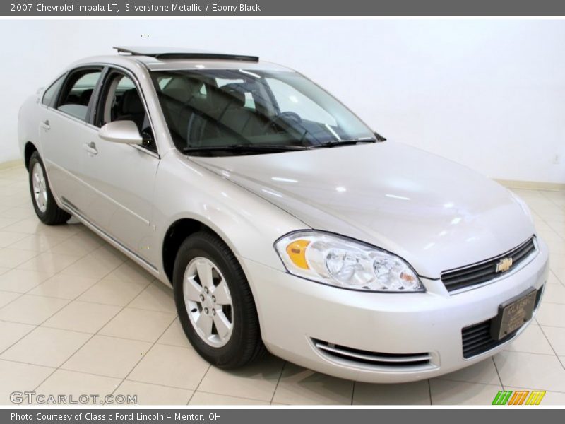 Silverstone Metallic / Ebony Black 2007 Chevrolet Impala LT