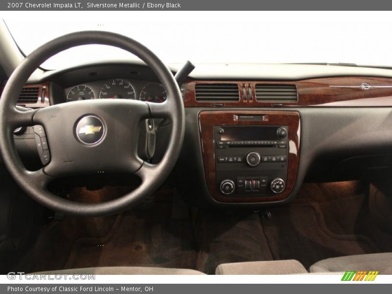 Silverstone Metallic / Ebony Black 2007 Chevrolet Impala LT