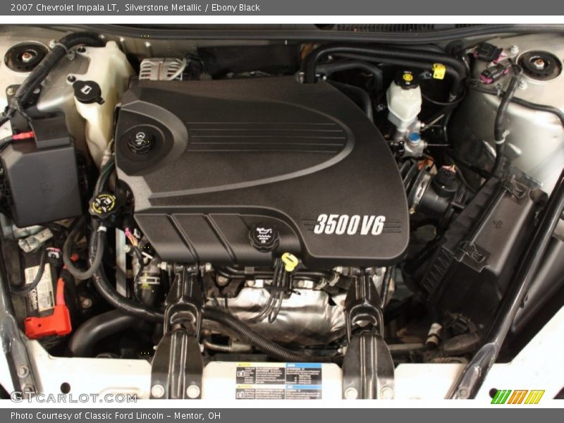 Silverstone Metallic / Ebony Black 2007 Chevrolet Impala LT
