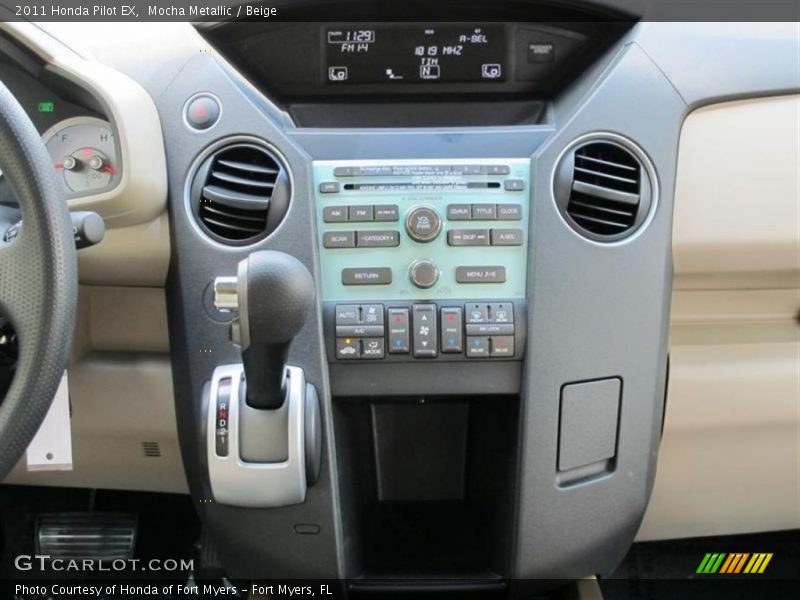 Mocha Metallic / Beige 2011 Honda Pilot EX