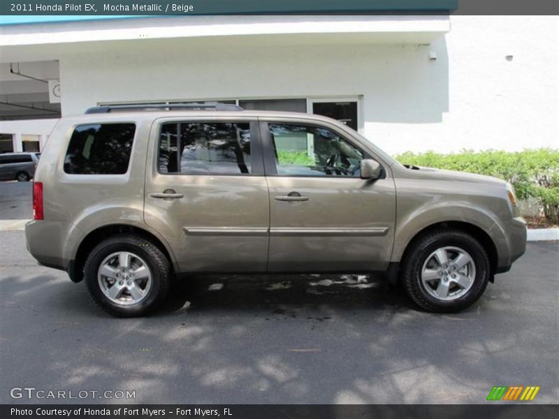 Mocha Metallic / Beige 2011 Honda Pilot EX