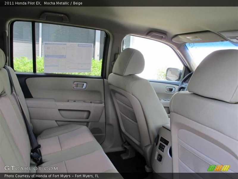 Mocha Metallic / Beige 2011 Honda Pilot EX