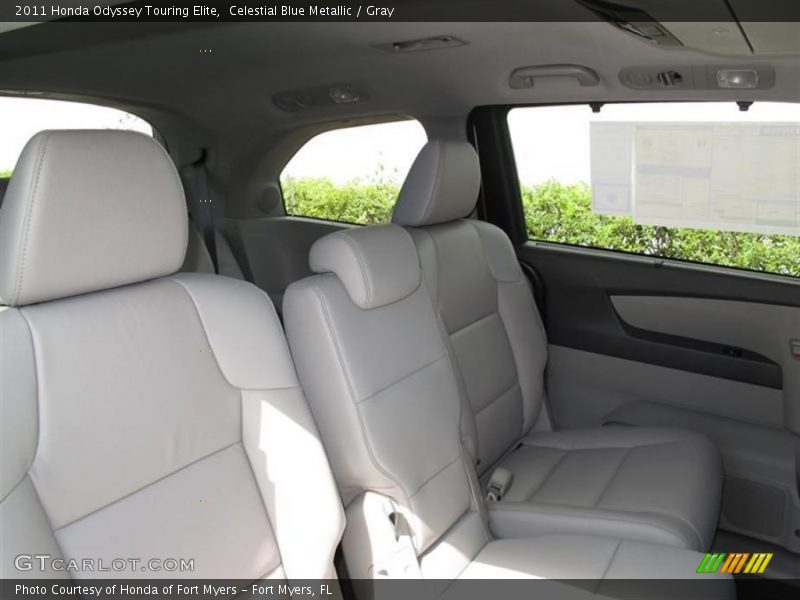  2011 Odyssey Touring Elite Gray Interior