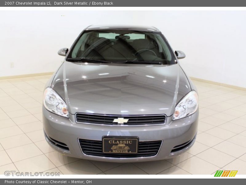 Dark Silver Metallic / Ebony Black 2007 Chevrolet Impala LS