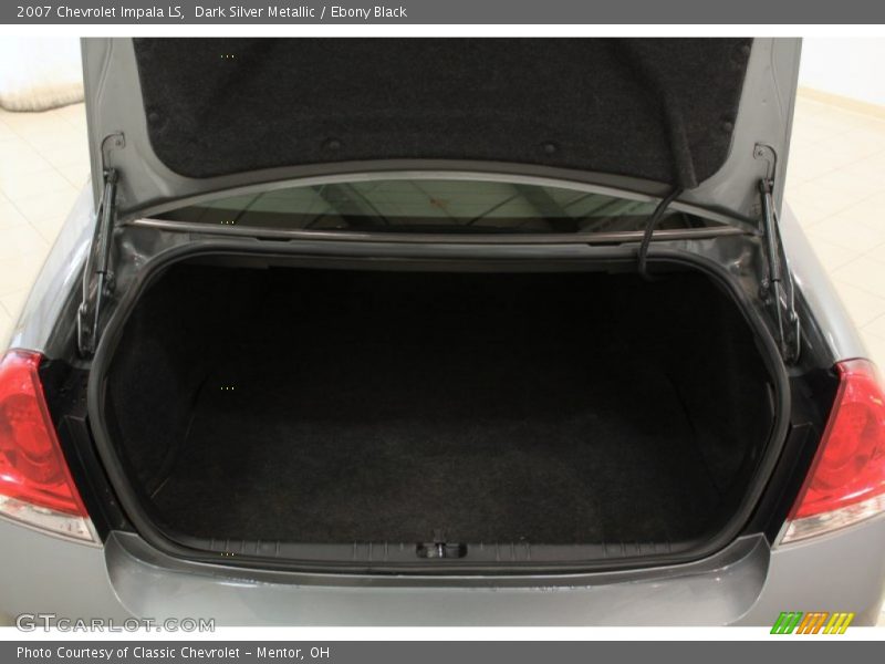 Dark Silver Metallic / Ebony Black 2007 Chevrolet Impala LS