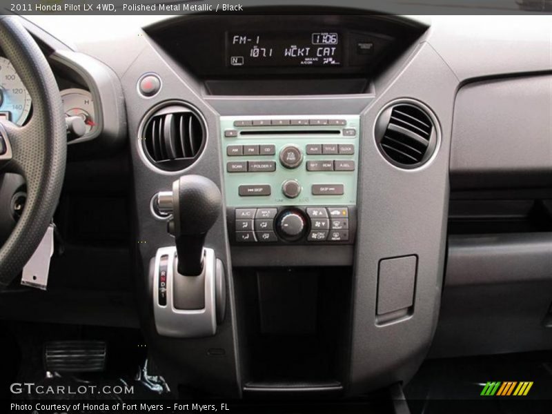 Controls of 2011 Pilot LX 4WD