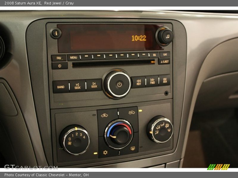 Red Jewel / Gray 2008 Saturn Aura XE