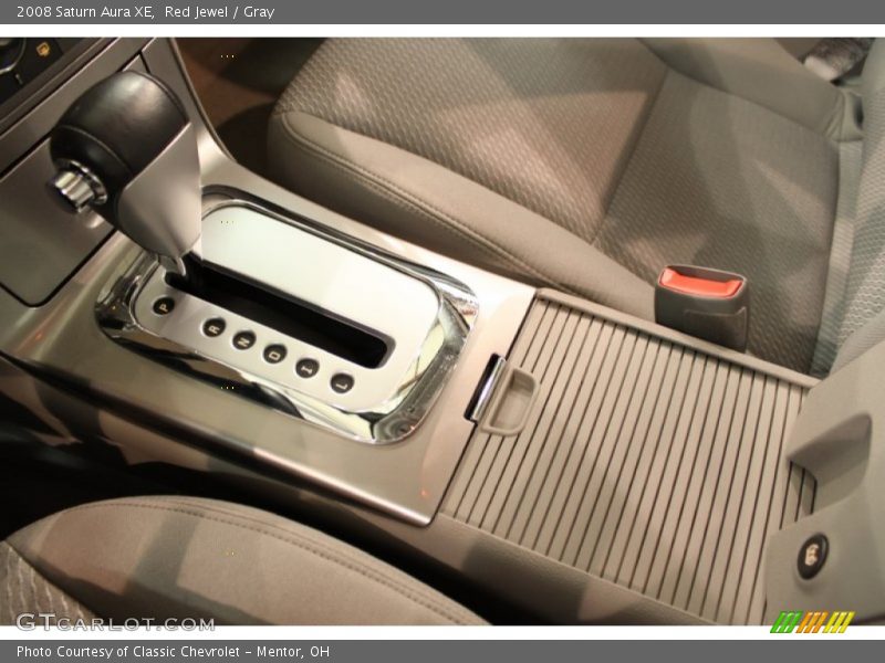 Red Jewel / Gray 2008 Saturn Aura XE