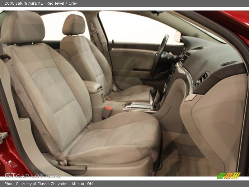Red Jewel / Gray 2008 Saturn Aura XE