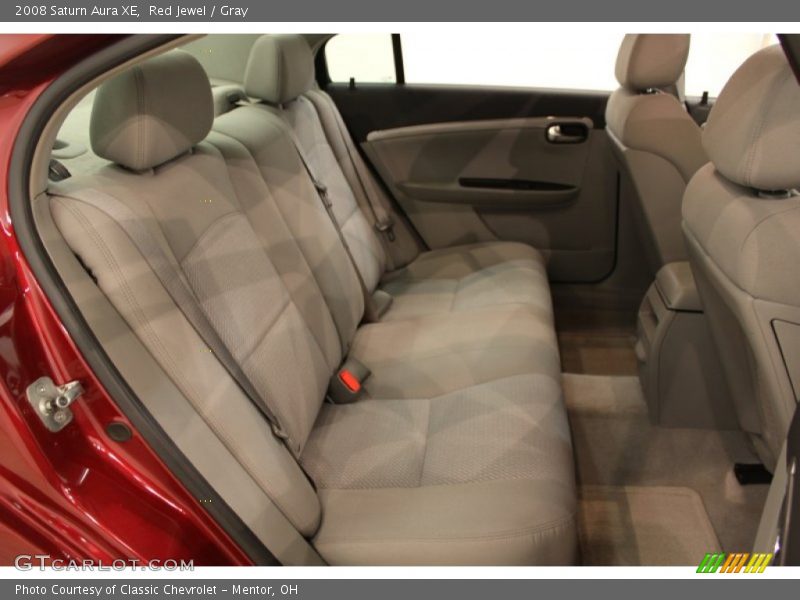 Red Jewel / Gray 2008 Saturn Aura XE