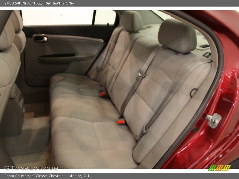 Red Jewel / Gray 2008 Saturn Aura XE