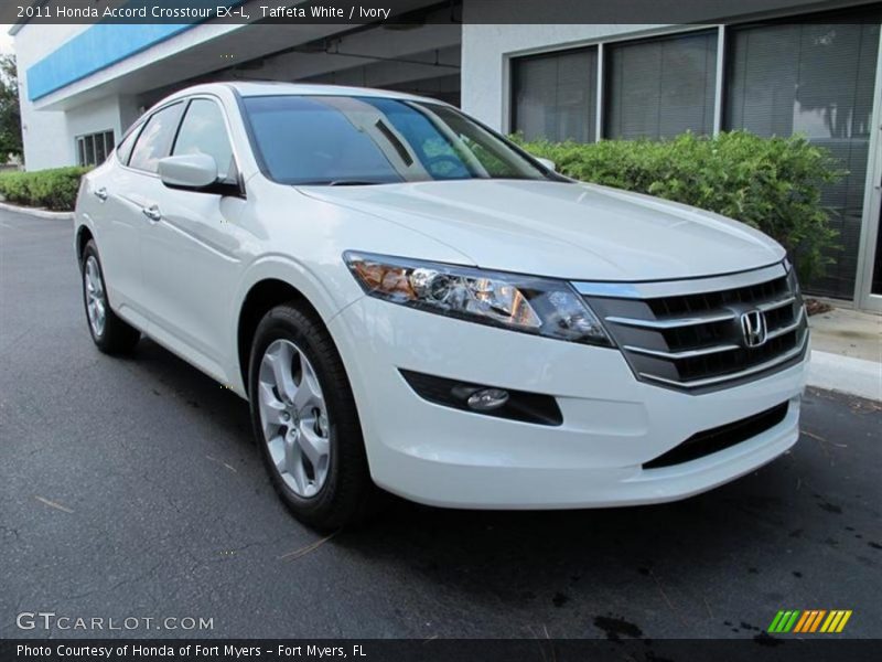 Taffeta White / Ivory 2011 Honda Accord Crosstour EX-L