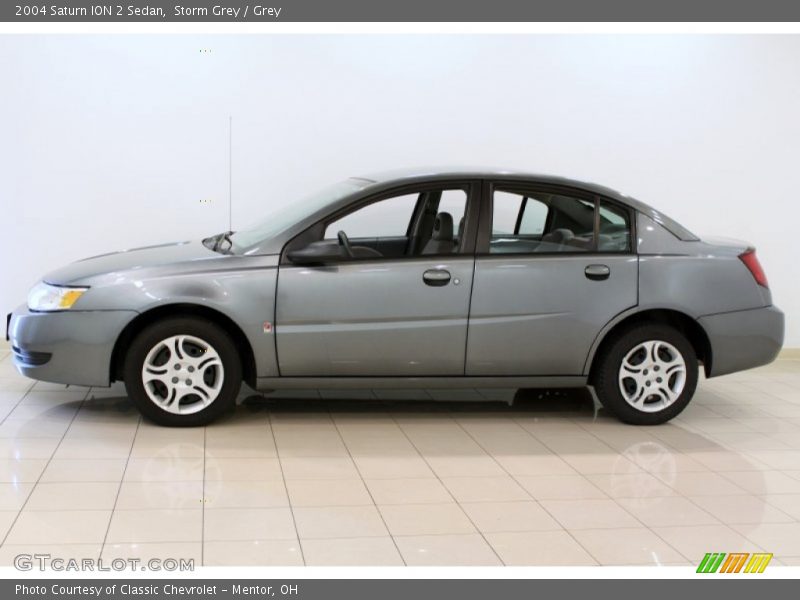 Storm Grey / Grey 2004 Saturn ION 2 Sedan