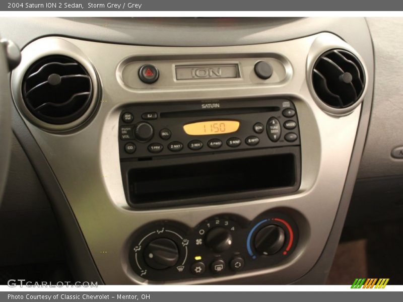 Storm Grey / Grey 2004 Saturn ION 2 Sedan