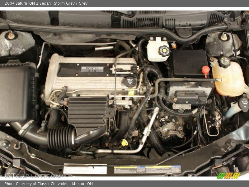 Storm Grey / Grey 2004 Saturn ION 2 Sedan