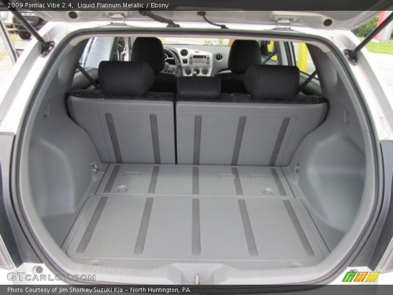 Liquid Platinum Metallic / Ebony 2009 Pontiac Vibe 2.4
