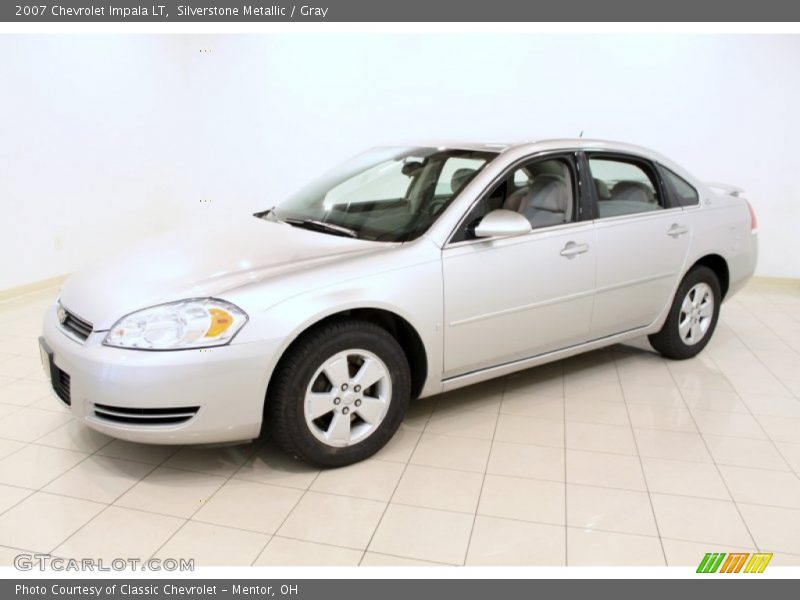 Silverstone Metallic / Gray 2007 Chevrolet Impala LT