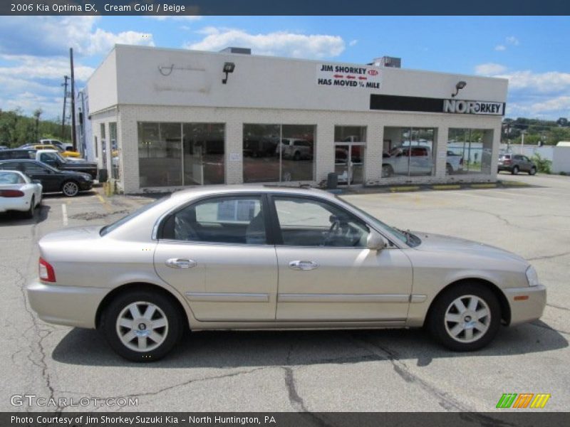 Cream Gold / Beige 2006 Kia Optima EX