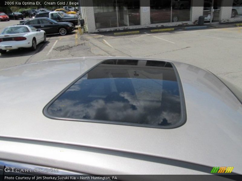 Cream Gold / Beige 2006 Kia Optima EX