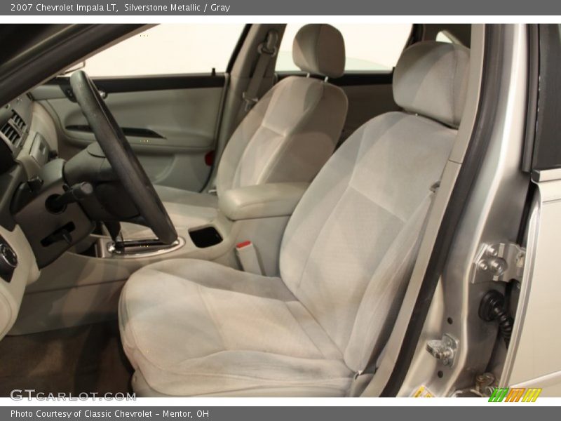 Silverstone Metallic / Gray 2007 Chevrolet Impala LT