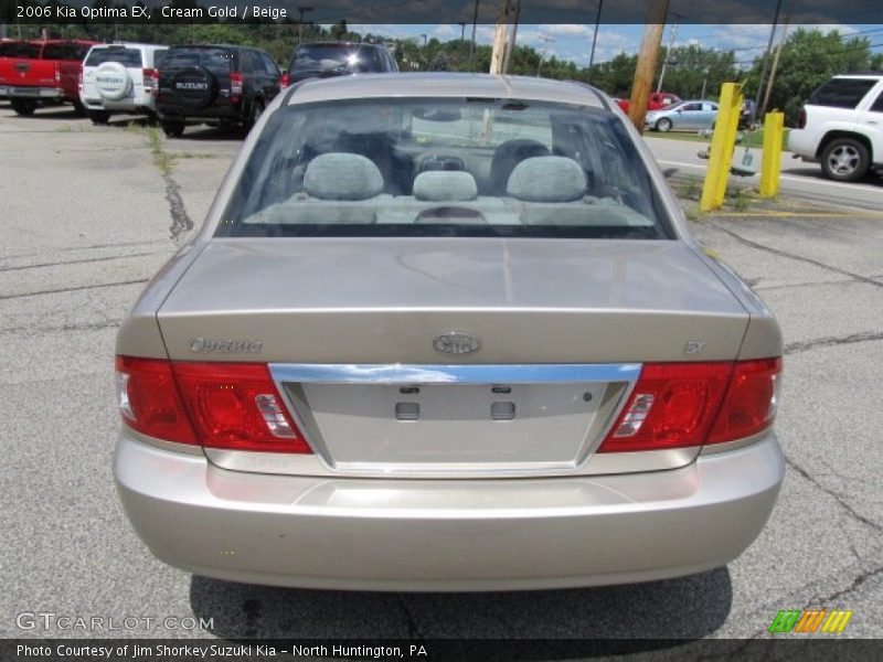 Cream Gold / Beige 2006 Kia Optima EX