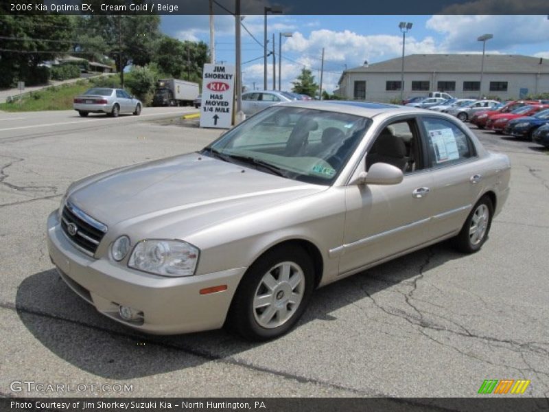 Cream Gold / Beige 2006 Kia Optima EX